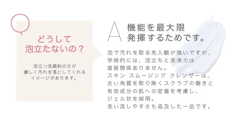薬用洗顔料】スキン スムージング クレンザー｜商品一覧 - プロ